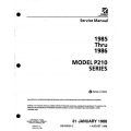 Cessna P210 Series 1985 thru 1986 Service Manual D2074-2-13